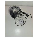 onn. Over-Ear Gaming Headset  Built-in Mic for PC  6 ft Cable  Black