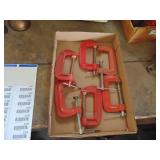 Selection of 3" C-Clamps