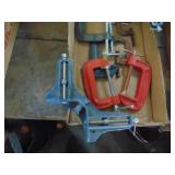 Selection of 3" C-Clamps and more