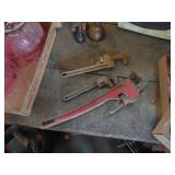 Selection of Pipe Wrenches