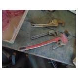 Selection of Pipe Wrenches