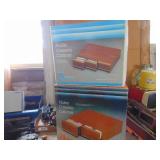 Video and VHS Tape Storage Containers - NIB