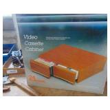 Video and VHS Tape Storage Containers - NIB