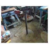 Pair of Vises on Stand