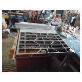 Craftsman Table Saw on Base - Large Cast Table - you get all the tools on base as well