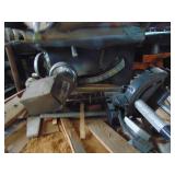 Craftsman Table Saw on Base - Large Cast Table - you get all the tools on base as well