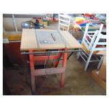 Collapsible "SAW TABLE" with Saw