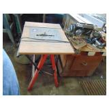 Collapsible "SAW TABLE" with Saw