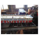 Vintage Metal Tabletop Hockey Game - instructions extra men and More