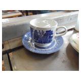 Federal D Coffee Cups - Cups and Saucers