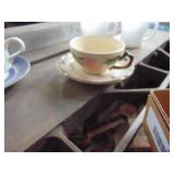 Federal D Coffee Cups - Cups and Saucers