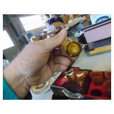 Vintage Car W/ Flask and shot glasses - NIB