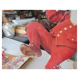 Pepsi Card Board store Display - Norman Rockwell design