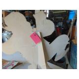 Pepsi Card Board store Display - Norman Rockwell design