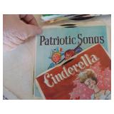 Childrens Play Books - 45 record and Book