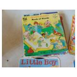 Childrens Play Books - 45 record and Book