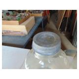 2 Atlas Strong Shoulder Jars and More - Zinc Lids 1/2 Gallons
