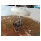 Clown Face Light Fixture W/Nose - Fixture and Globe