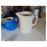 2 Pieces Oxford Blue Stoneware