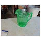 Pitcher - Believed to be Uranium Glass - not tested