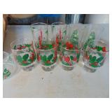 Selection of Xmas Themed Glasses
