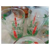 Selection of Xmas Themed Glasses
