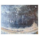 2 Cast Iron Pans - needs cleaned up