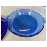 Blue Pyrex Pie Plate and More