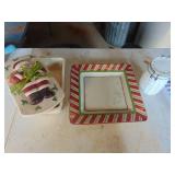 Xmas Themed Stoneware Pieces