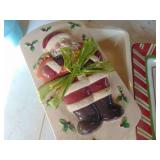 Xmas Themed Stoneware Pieces