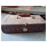 Folk Art Box --  For Something - - -8 x 12 or so