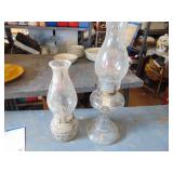 Pair of Oil Lamps