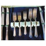 WA Rogers Brothers Silver Plate Set