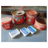 Selection of Vintage Tins