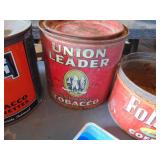 Selection of Vintage Tins