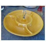 Decor - Pottery Snack Tray - Stemmed Candy Bowl and More