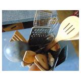 Crock Full of Kitchen Utensils