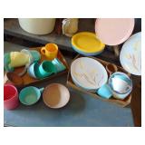 Selection of Melmac Dishes and More