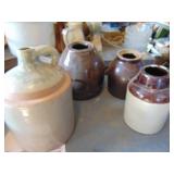 Selection of Crock Pieces - some with Damage