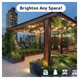 FACTORY SEALED - PREXTEX 100 Count Clear Christmas Lights - 20 ft Ultra Bright String Lights with Green Wire for Indoor and Outdoor Use, Christmas Trees, Holidays, Patios and Garden