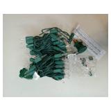 FACTORY SEALED - PREXTEX 100 Count Clear Christmas Lights - 20 ft Ultra Bright String Lights with Green Wire for Indoor and Outdoor Use, Christmas Trees, Holidays, Patios and Garden