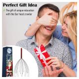 (UNUSED) Head Massager Scalp Stocking Stuffers for Adults Men Women White Elephant Gifts Teens Gift for Men Who Have Everything Dad Christmas Mom Grandma Grandpa Him Her Stuffer Husband Ideas Boyfrien