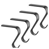(UNUSED) HUANGGG Christmas Stocking Holders Metal Hanging Hooks for Fireplaces and Mantel Decoration Metal Festival Accessories Hanger