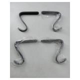 (UNUSED) HUANGGG Christmas Stocking Holders Metal Hanging Hooks for Fireplaces and Mantel Decoration Metal Festival Accessories Hanger