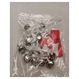 FACTORY SEALED - Silver Bell Door Knob Hanger  -2 Hangers