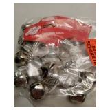 FACTORY SEALED - Silver Bell Door Knob Hanger  -2 Hangers