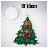 FACTORY SEALED - WHNICUST Christmas Window Hanging Lights with Suction Cup, LED Christmas Sucker Lights for Window Door Decor Xmas Tree Hanging Ornaments (Christmas Tree)
