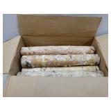 Birch Logs 6 Pack Birch Wood for Fireplace Decor/DIY Natural Fireplace Logs Fireplace Wood Logs for Decor,DIY, Crafts