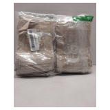 APPEARS NEW - CCINEE 36pcs Christmas Burlap Bags, 4Ã6 Inch Drawstring Christmas Burlap Goody Gift Candy Bags with Double Jute Drawstrings Xmas Treat Bags for Candy Wrapper Xmas Party Favors