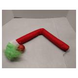 APPEARS NEW - Christmas Elf Body Tree Decoration - Furry Green Elf Arm Hanging Ornament for Winter Party Supplies, Xmas Holiday Indoor Home Decor